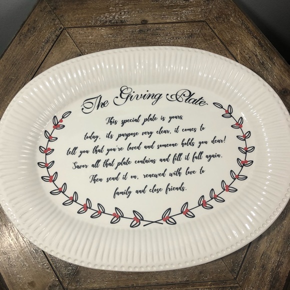 Ashland Other - The Giving Plate Platter Perfect